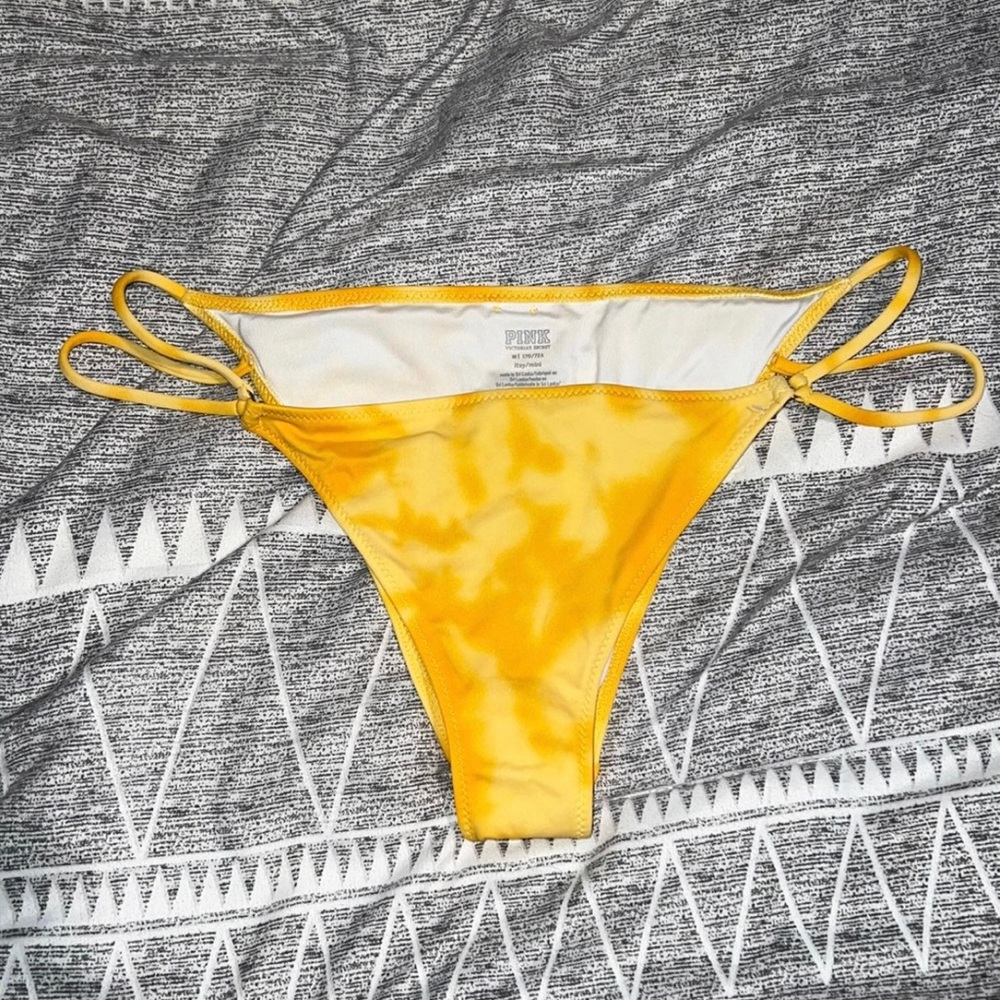 Pink bathing suit bottoms